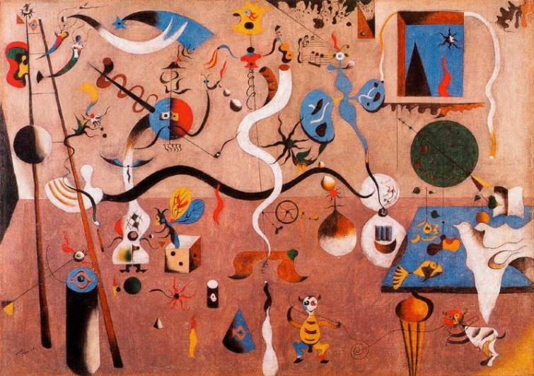 Joan Miró. el carnaval de l'arlequí