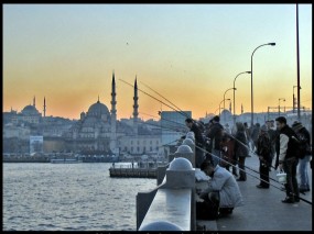 pescadors a Gàlata Istanbul