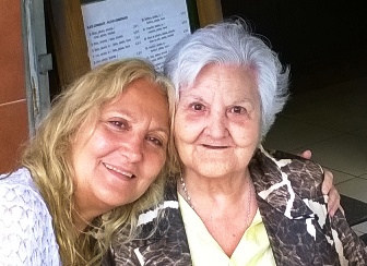 000 mama i jo celebrant els seus 90 anys a la Bisbal