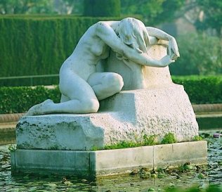 escultura desconsol josep llimona