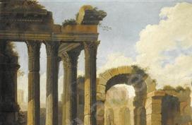 pintura 000 escola napolitana ruïnes