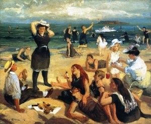 banyistes 000 platja marSouth_Beach_Bathers_1907-8_John_Sloan