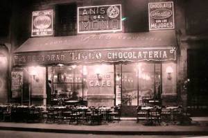 barcelona 000 cafè del liceu 1920 sèpia