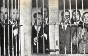 El president Companys a la presó amb el govern de la Generalitat