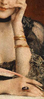 Alfred Émile Léopold Stevens (1823 – 1906) 000pintura dona noia escrivint una carta