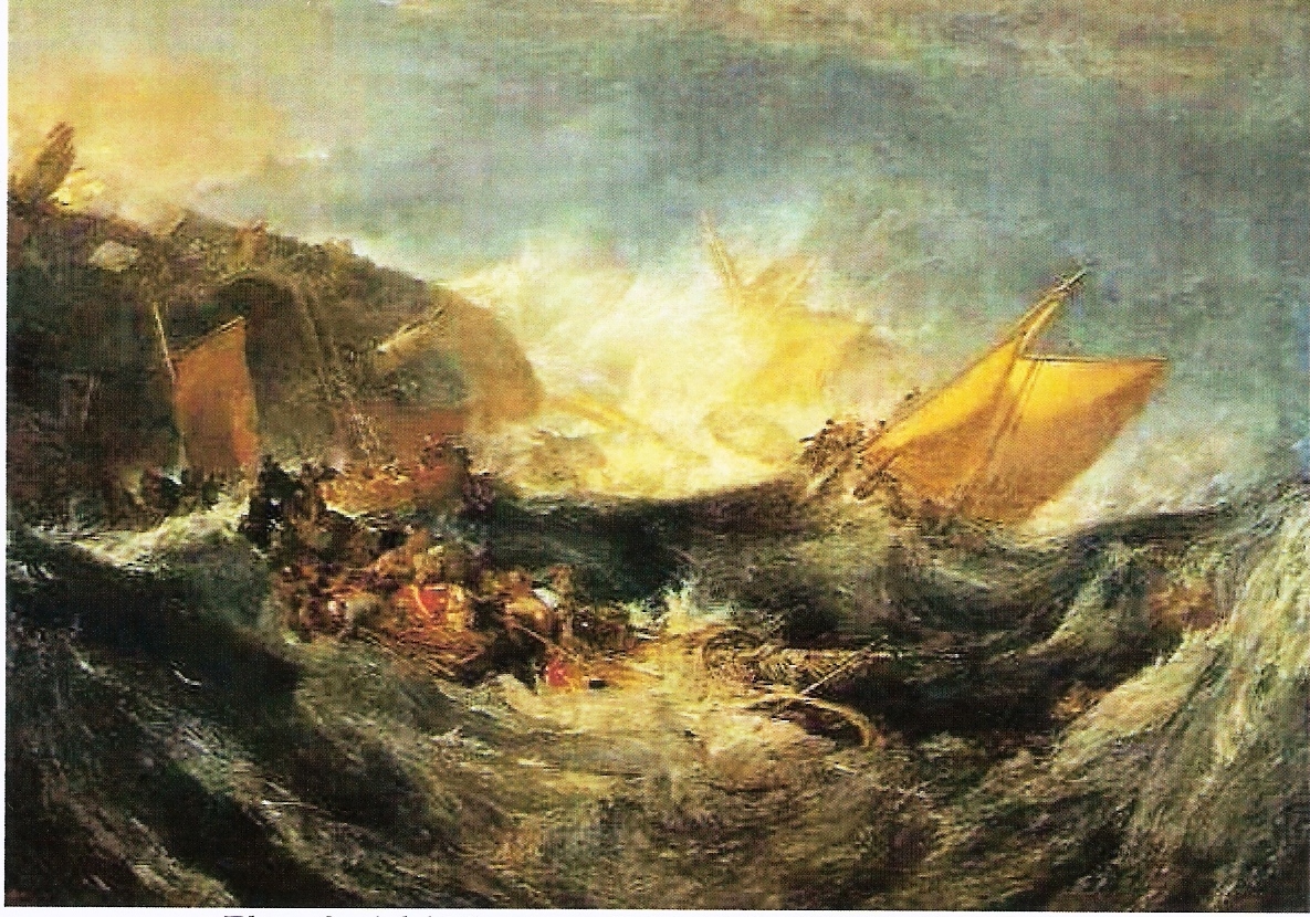 pintura el-naufragi-del-minotaure turner