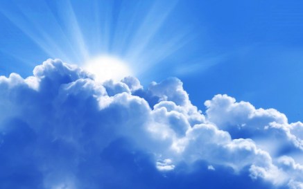 cel rajos nuvols foto més fosca